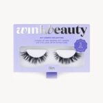 Flirtende Wimpern kleben